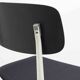 Chaise  Friso Kramer "Result" tapissée noir et blanche