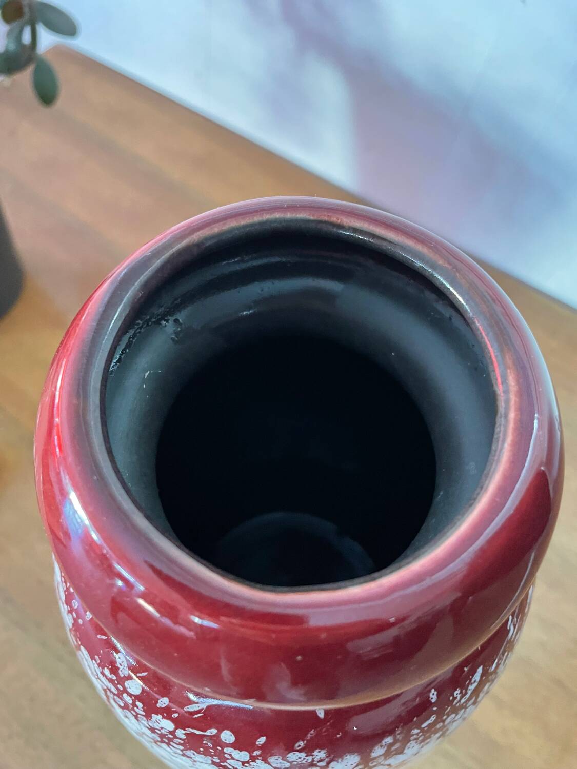 Mid-century ceramic vase VEB Haldensleben GDR