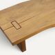 Regain coffee table in solid elm - 1970s