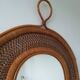 Rattan mirror 79x109cm