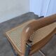 Ensemble de 2 chaises haute Bar Cesca / Design Marcel Breuer / Noyer clair, osier