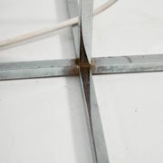 Lampadaire chromé