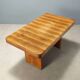 Vintage walnut veneer table, design, Italy, 1940s