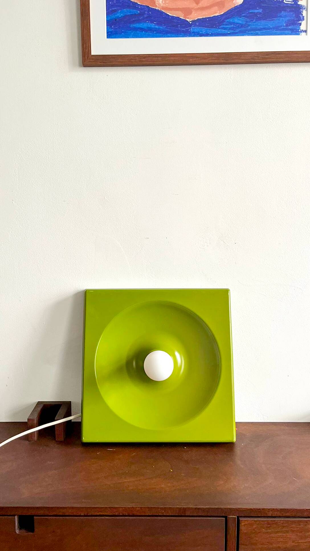 Quadro wall light from the 70s by Jürgen Lange for Schönbuch