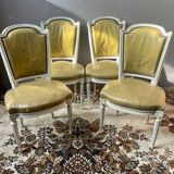 Suite of 4 Louis XVI style chairs