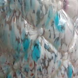 Blue Clichy glass vase