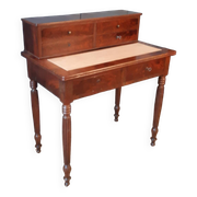 Bureau à gradin en acajou Louis Philippe