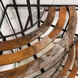 Vintage industrial basket