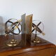 Serre-livres laiton globe