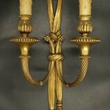 Large Louis XVI style ribbon applique