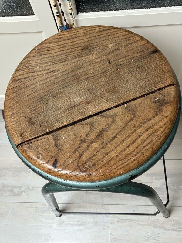 Antique bar stool
