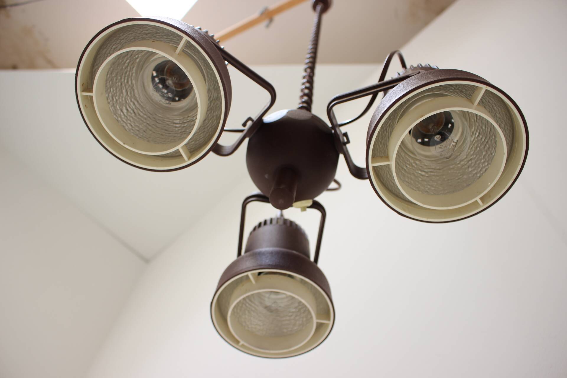 Adjustable Mid Century Chandelier, 1970's, Hungary