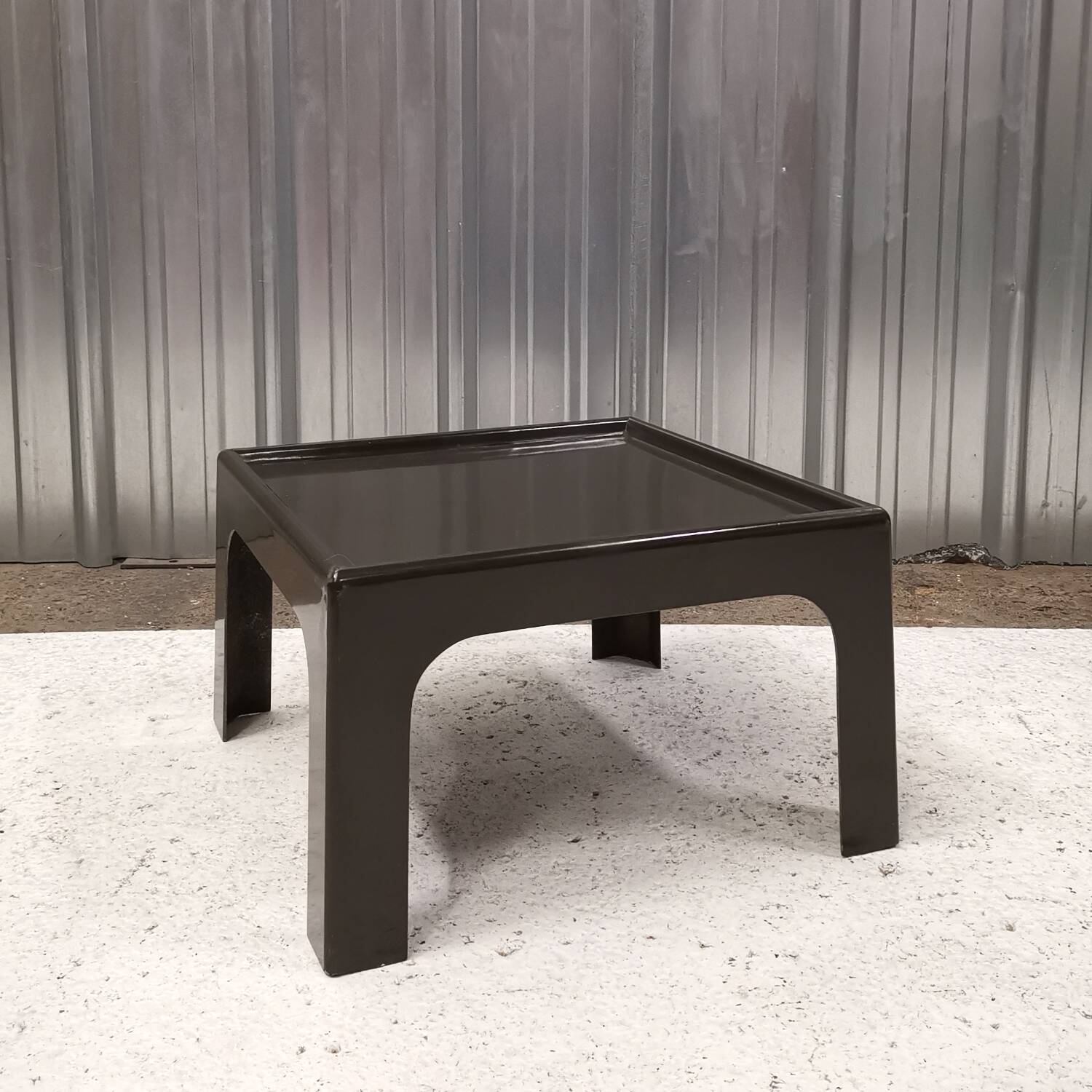 1970s design fibreglass coffee table