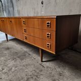 Vintage Scandinavian teak sideboard