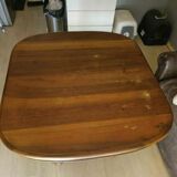 Solid walnut table