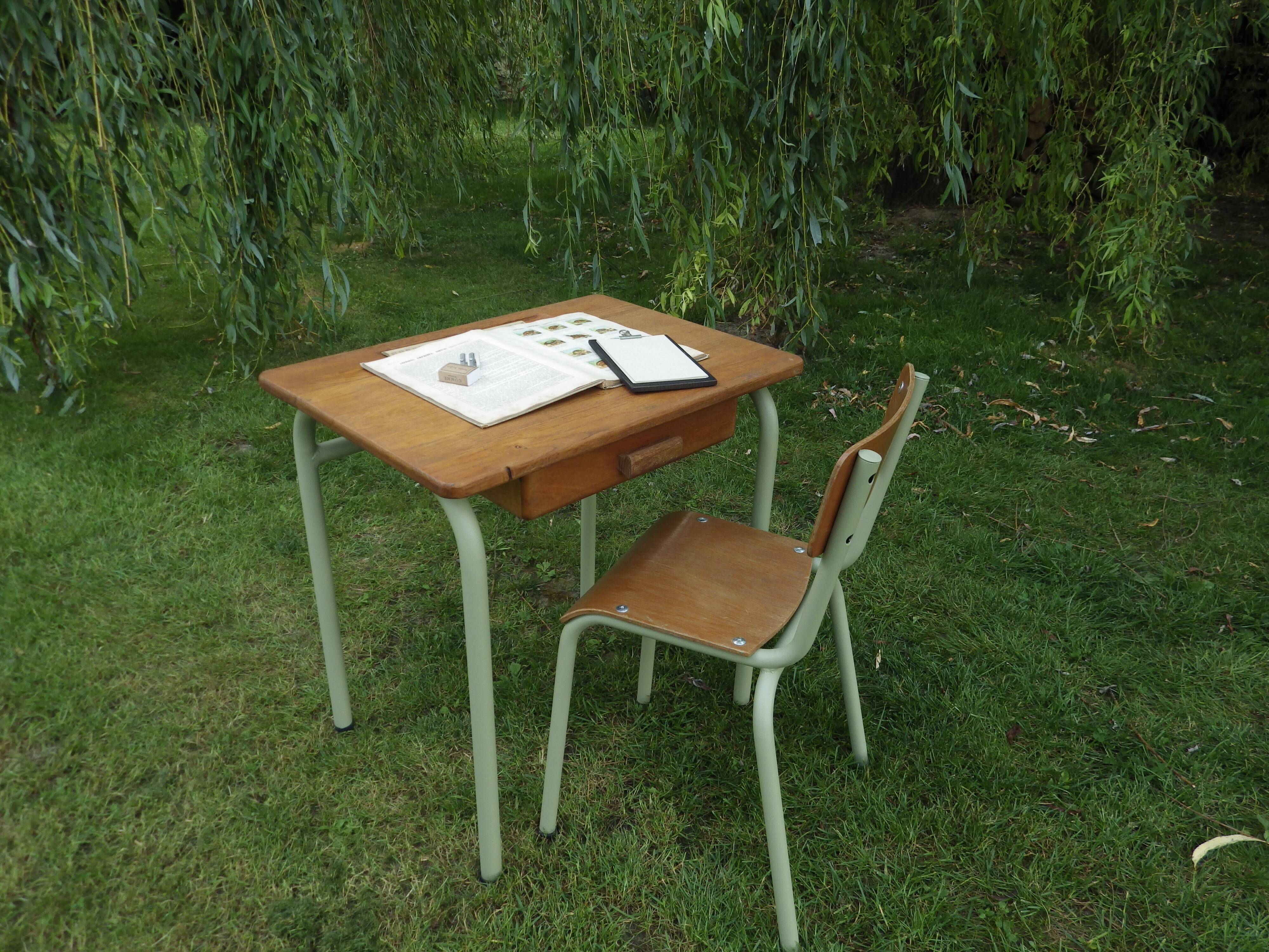 Children's desk and chair 1960 -1
