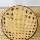 Tabouret canné en bois courbé très bon état