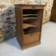 Vintage wooden curtain cabinet