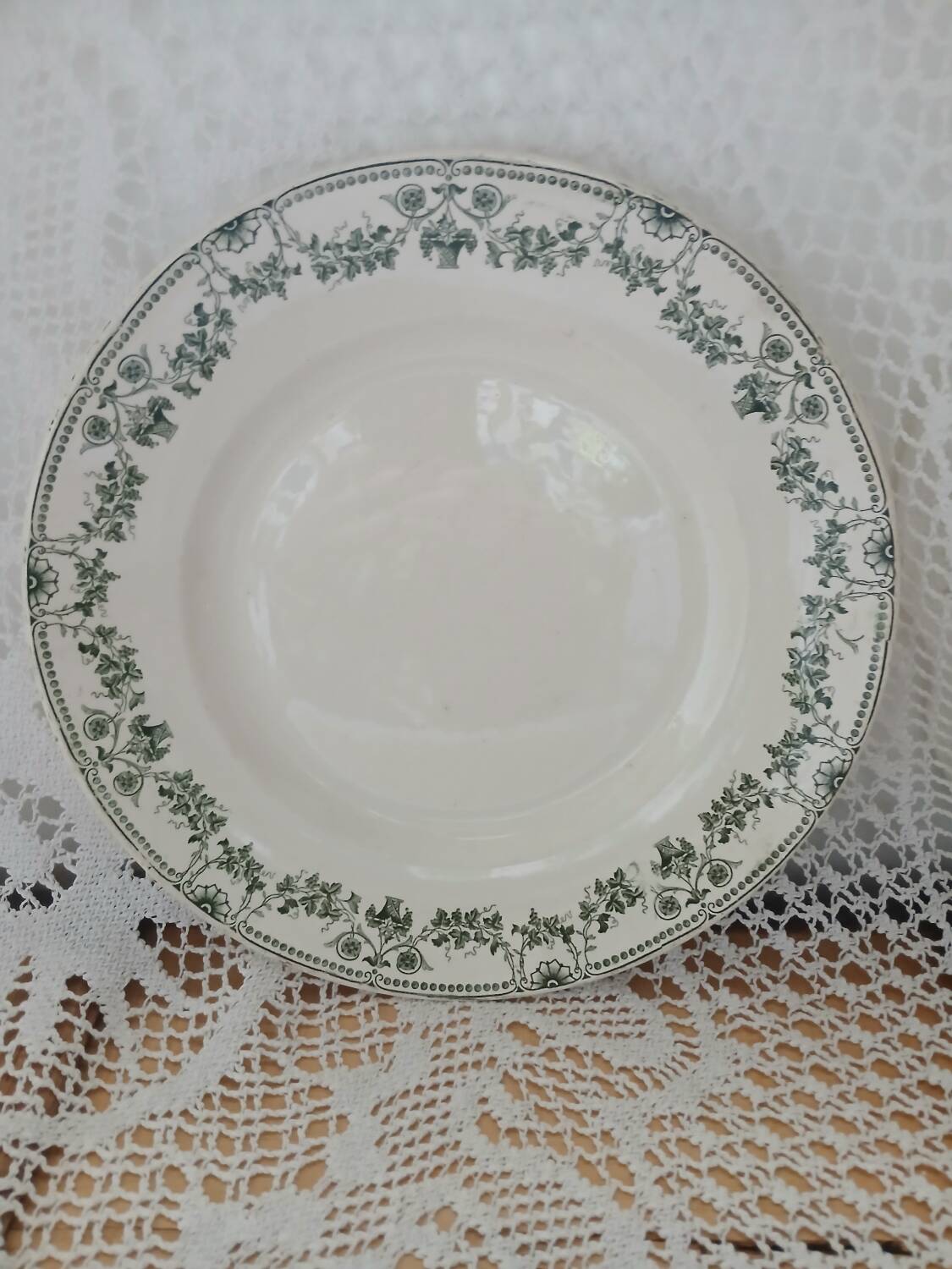 Antique ironstone dish