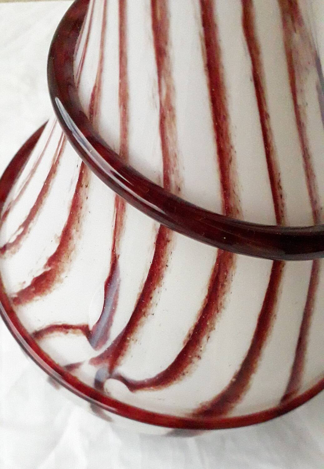 Vase soliflore en verre Diverchy