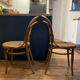 Chaises bistrot cannage