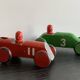 Wooden cars