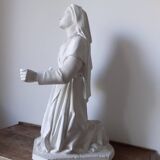 Religious statue of Saint Bernadette