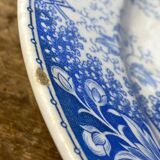 Ancien plat en faïence Sarreguemines