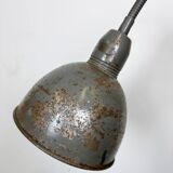 Grey Industrial Scissor Wall Lamp from Elektroinstala, 1960s