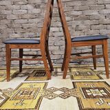 Pair of Scandinavian chairs 1970