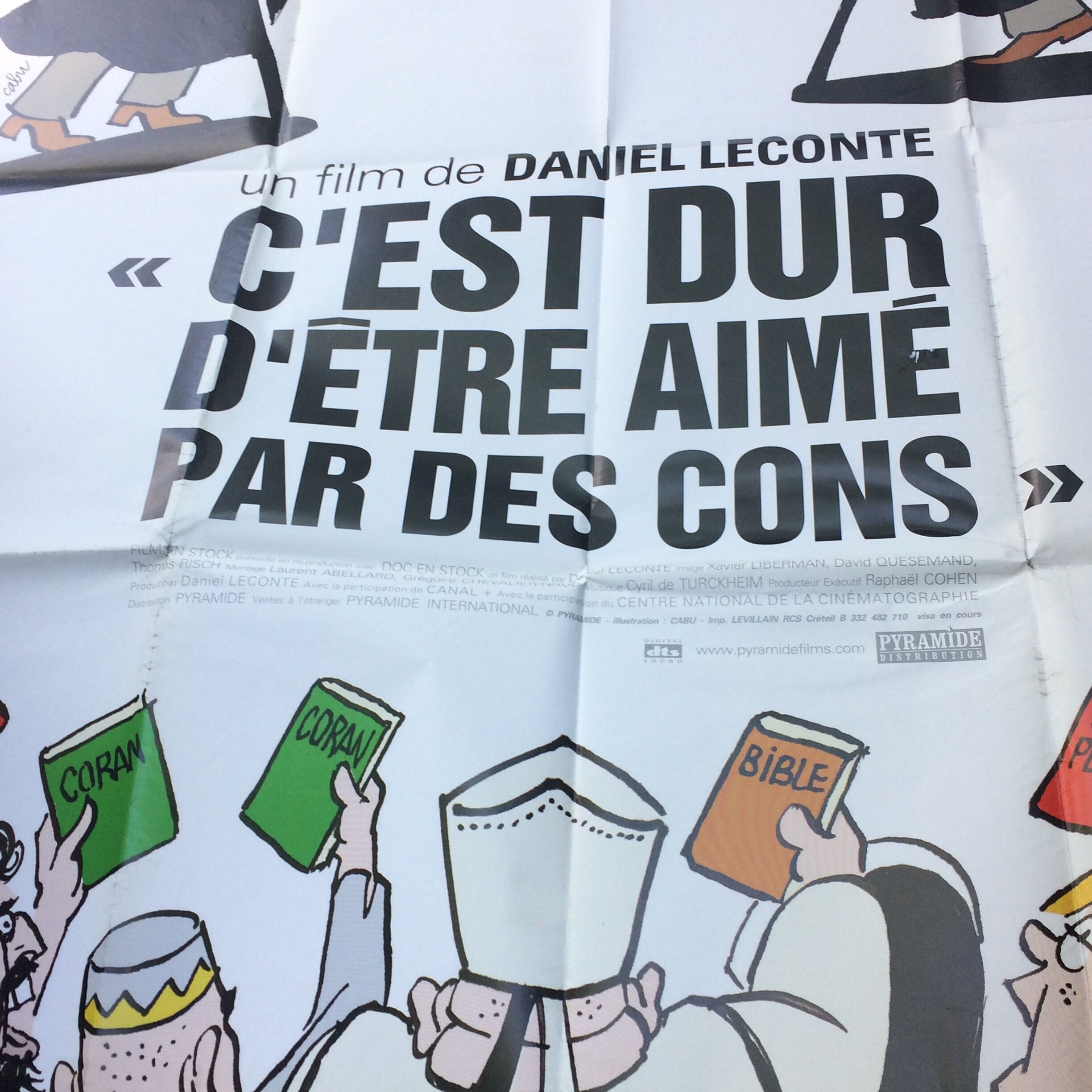 Cinema poster "it's hard to be loved by jerks"