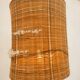 Tripod floor lamp 50s / wool lampshade
