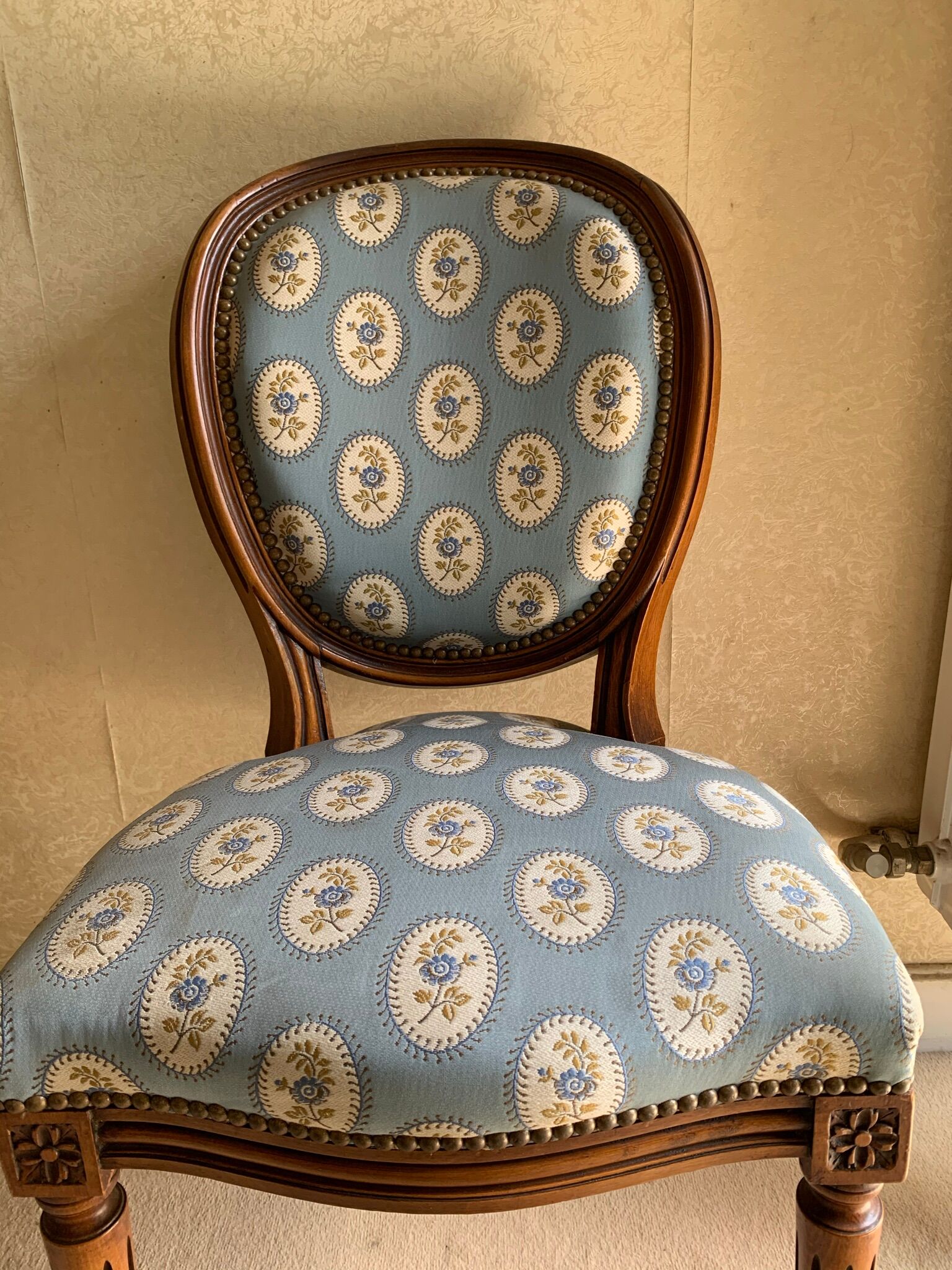 Chaises médaillon Louis XVI
