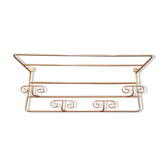 Golden coat rack 4 hooks