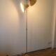 Yellow 70s floor lamp