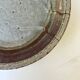 Bowl, hand-turned glazed stoneware catchall signed PY.