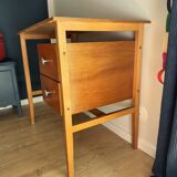 Vintage student desk from the 50s