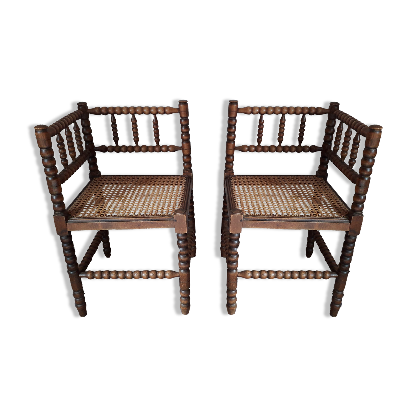 Pair of corner chairs