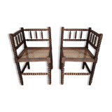 Pair of corner chairs