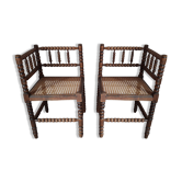 Pair of corner chairs