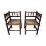 Pair of corner chairs