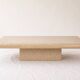 Jean Claude Mahey coffee table in speckled resin and wood, 1970s.