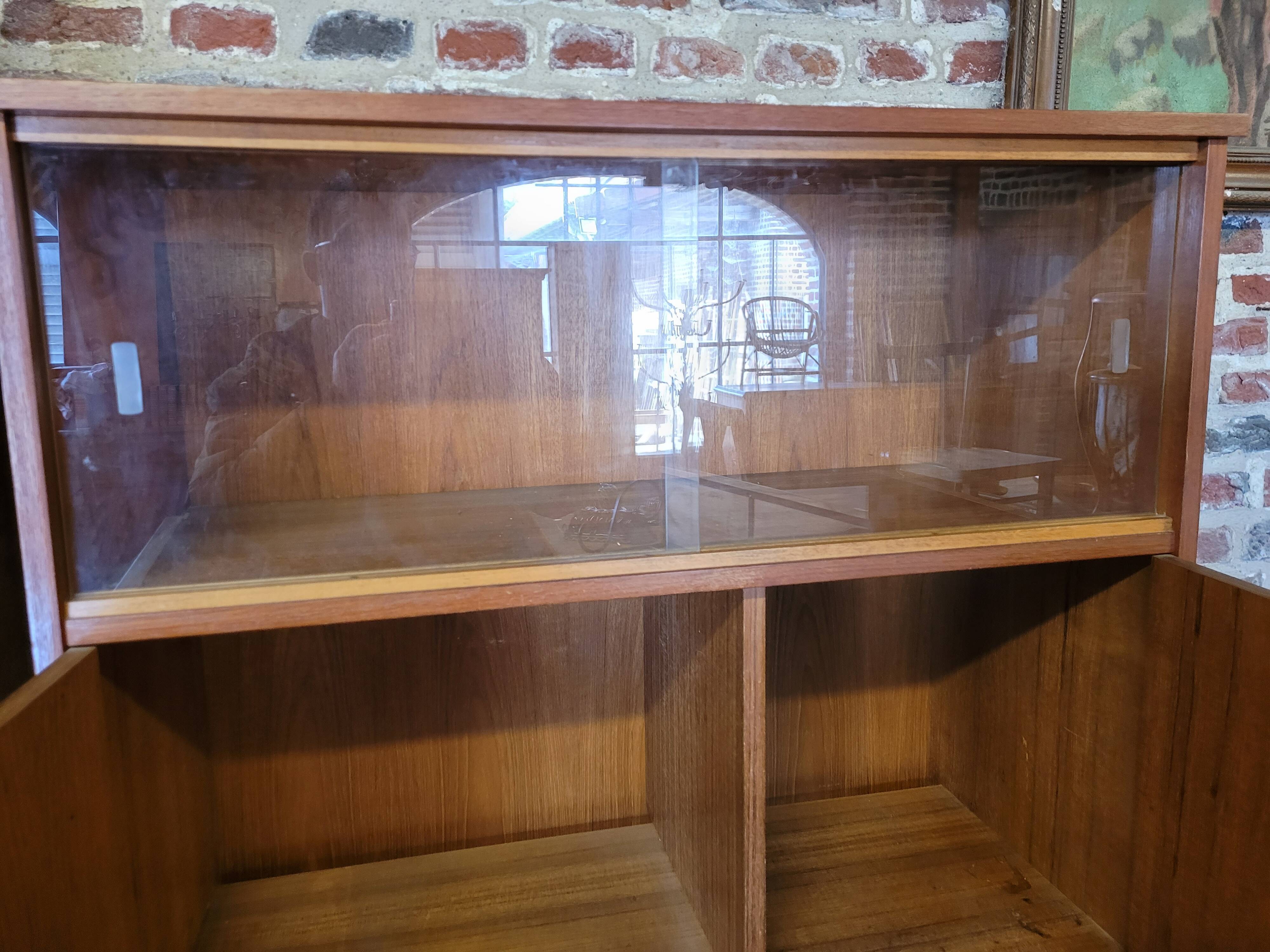 Vintage teak wardrobe from the 60s