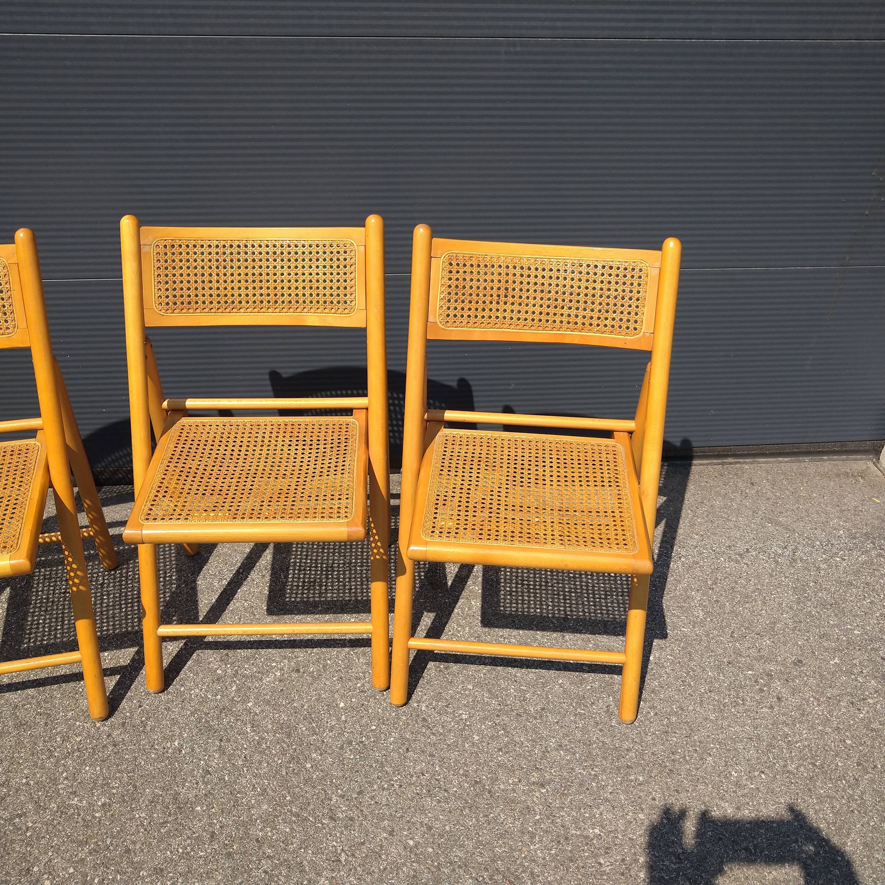 Pair of folding chairs cannes