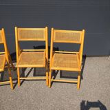 Pair of folding chairs cannes