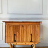 Vintage rattan bar furniture