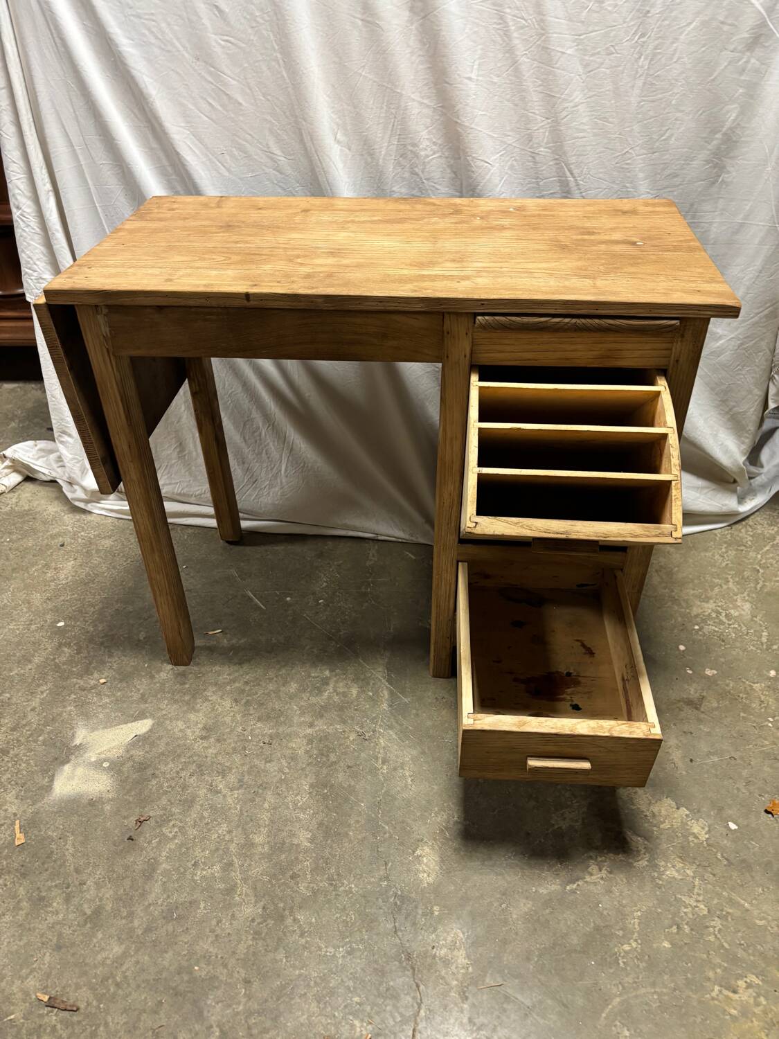 Wooden desk