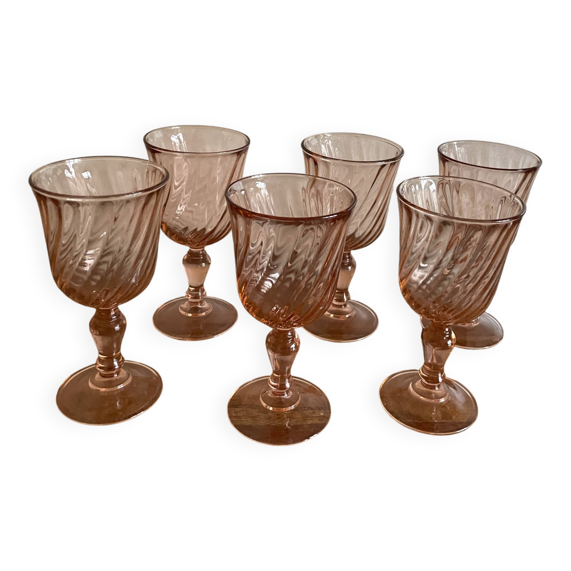 6 petits verres Rosaline