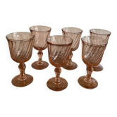 6 petits verres Rosaline