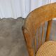 Vintage Cane Seat Dining Chair: 1970s Yugoslavia, Boho Interior